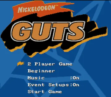 Nickelodeon GUTS (USA) screen shot title